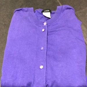 Cotton cardigan sweater